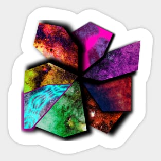 abstract space Sticker